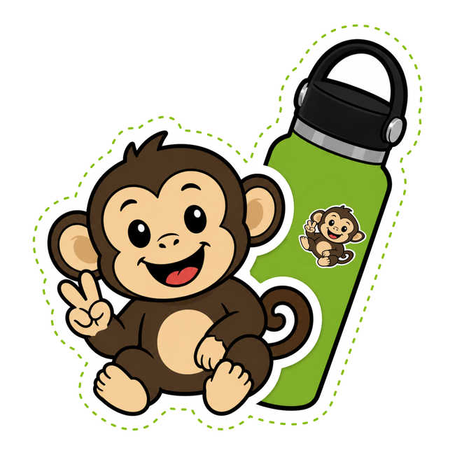 Die-Cut Stickers - Laminated
