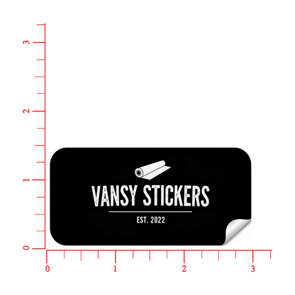 Die-Cut Stickers - Laminated