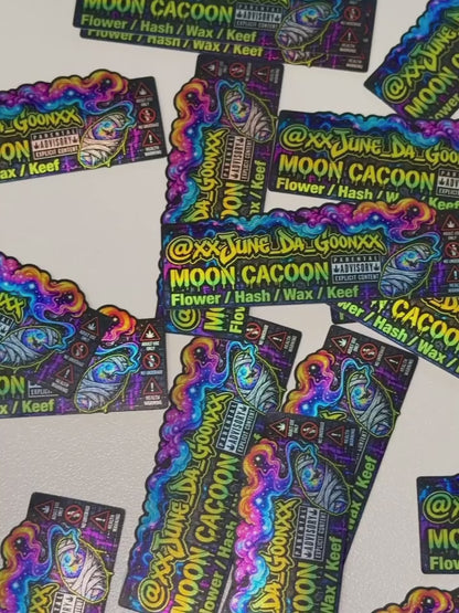 Holographic Chrome Sticker